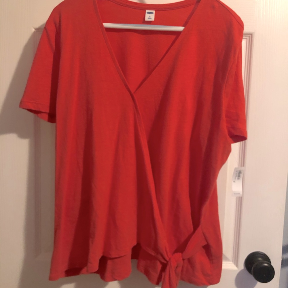 Front tie T-shirt